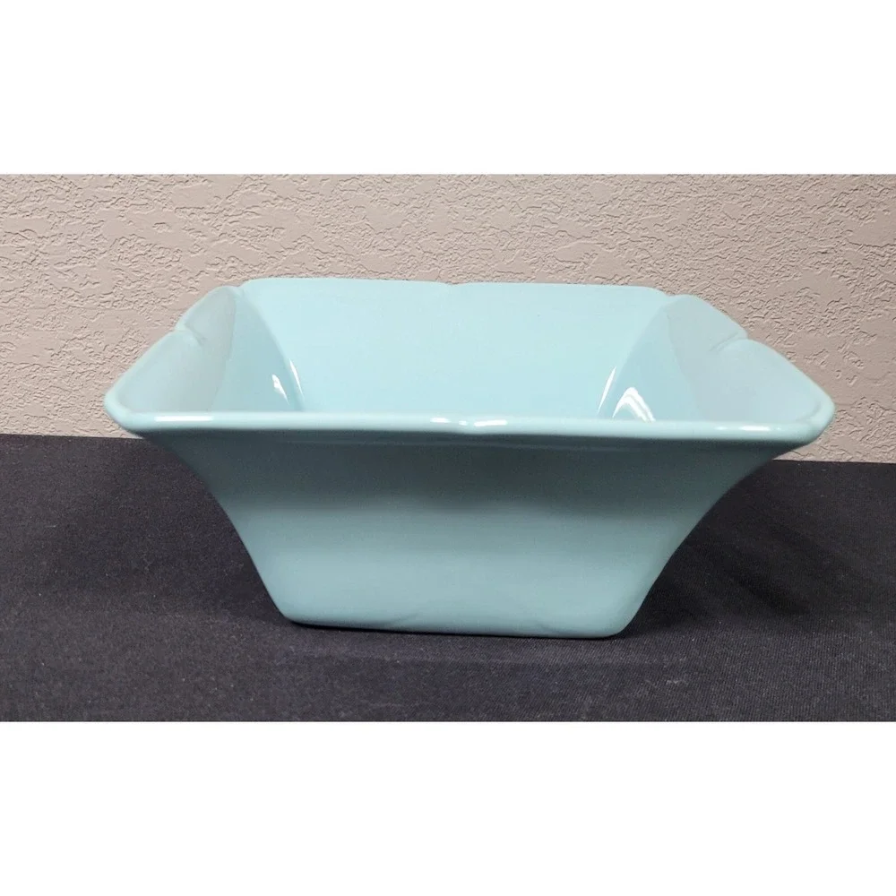 Taste Of Home Entertaining Square Ceramic Baking Dish 9.5 Inches Teal